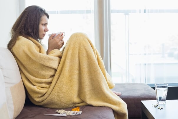 Жаропонижающие для взрослых при простуде и гриппе | Ринза®